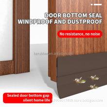 Door bottom rubber sealing strip